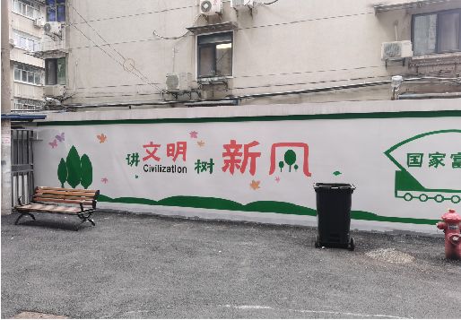 宁陵社区墙绘
